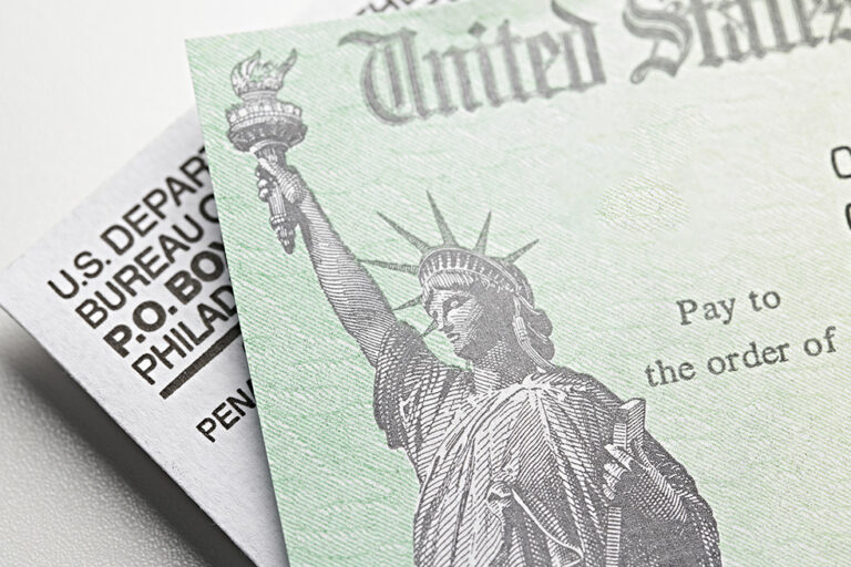 Stimulus Check: USA government check, payment